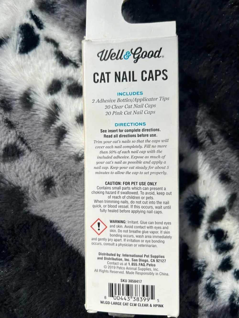 🔥3/$8 Cat Nail Caps - Clear and Pink